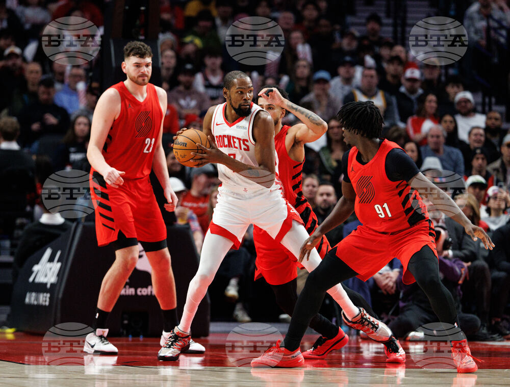 Rockets Trail Blazers Basketball
