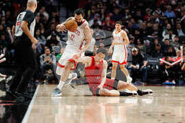 Rockets Trail Blazers Basketball