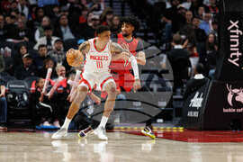 Rockets Trail Blazers Basketball
