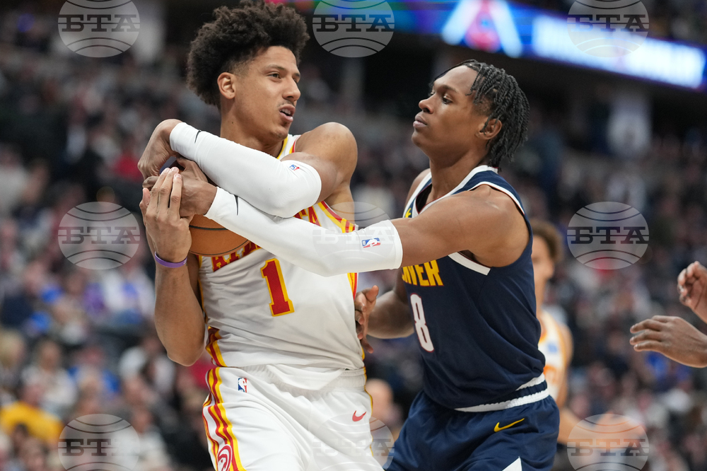 Hawks Nuggets Basketball