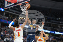 Hawks Nuggets Basketball