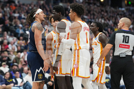 Hawks Nuggets Basketball