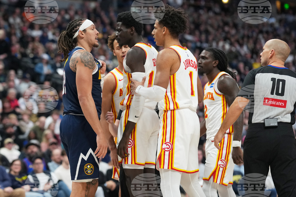 Hawks Nuggets Basketball