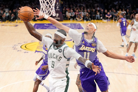 Bucks Lakers Basketball