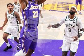Bucks Lakers Basketball