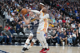 Hawks Nuggets Basketball