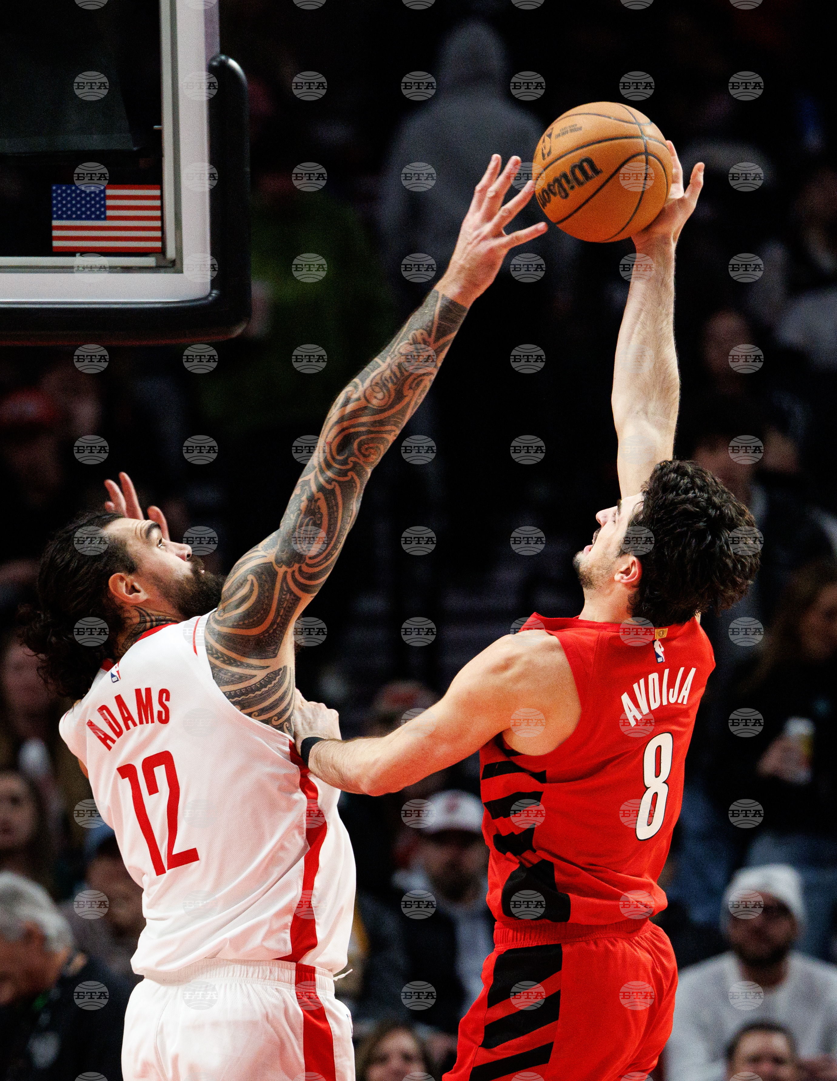 Rockets Trail Blazers Basketball