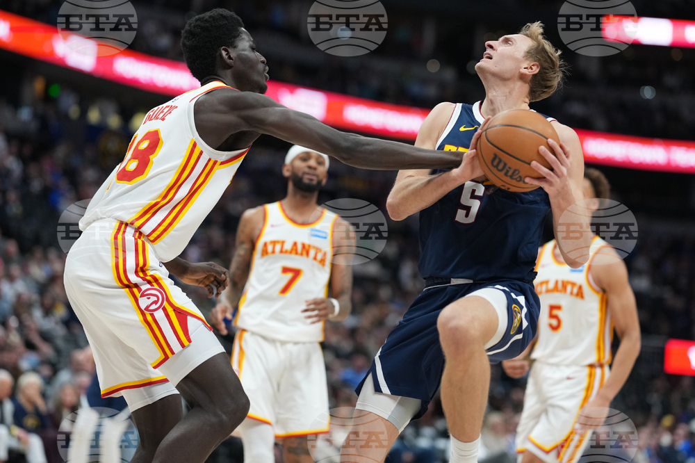 Hawks Nuggets Basketball