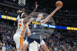 Hawks Nuggets Basketball