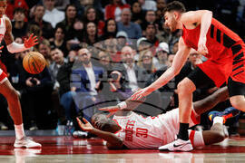 Rockets Trail Blazers Basketball