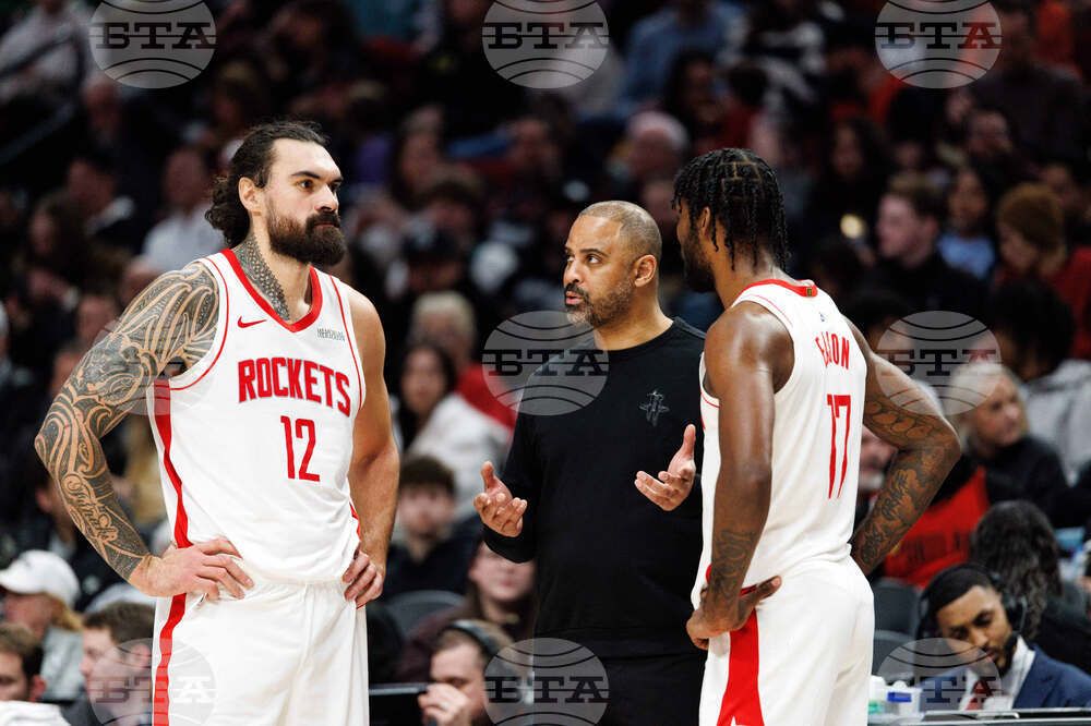 Rockets Trail Blazers Basketball