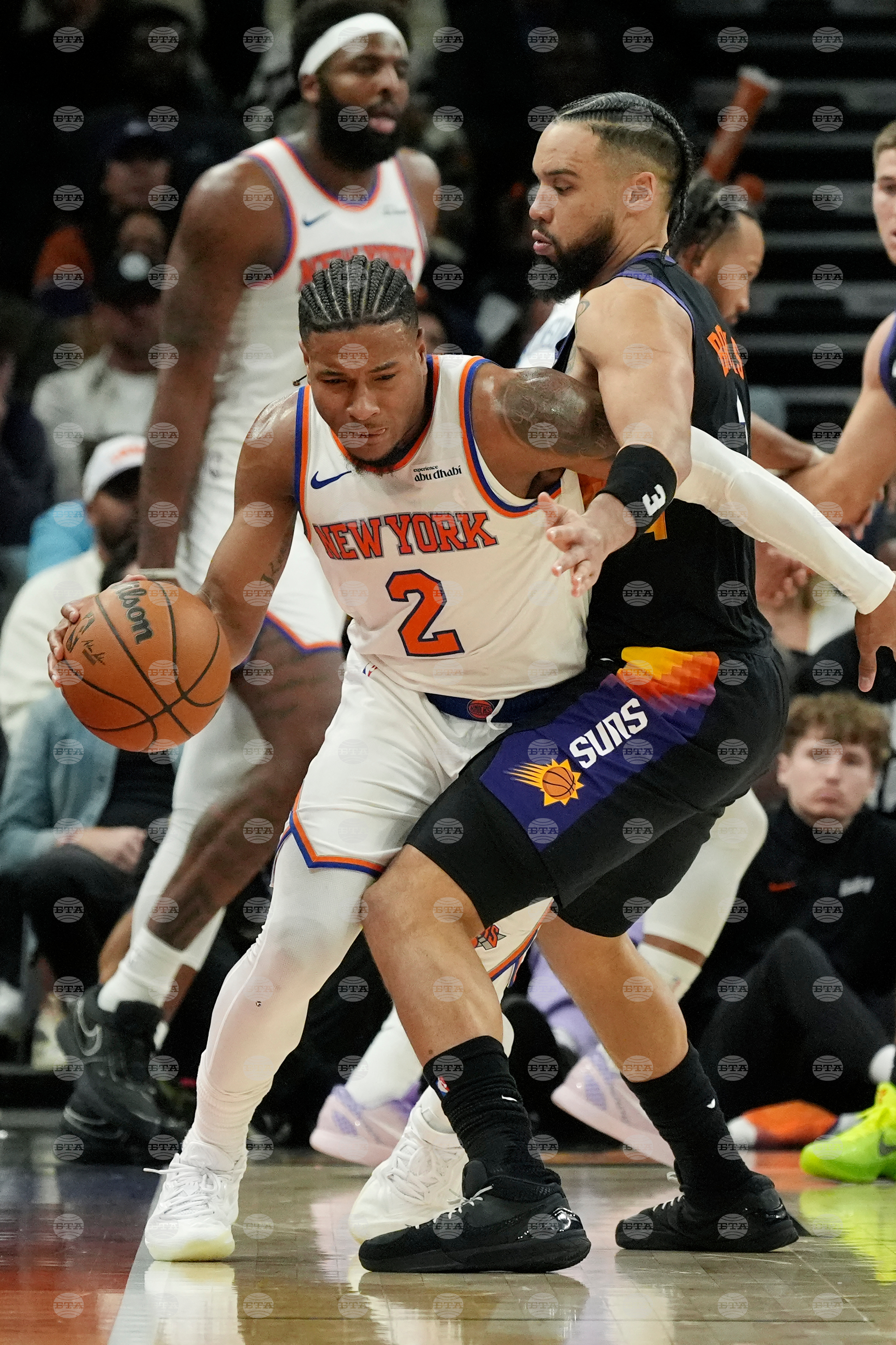 Knicks Suns Basketball