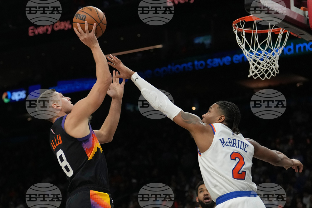 Knicks Suns Basketball