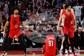 Rockets Trail Blazers Basketball