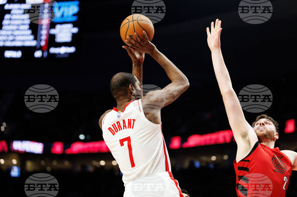 Rockets Trail Blazers Basketball