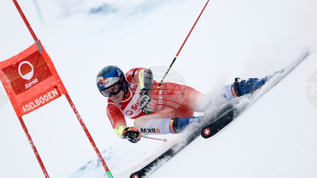 Швейцарецът Марко Одермат спечели гигантския слалом в Аделбоден за пета поредна година