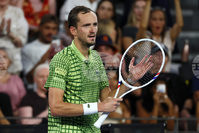 Медведев се класира за финала на турнира по тенис в Бризбейн