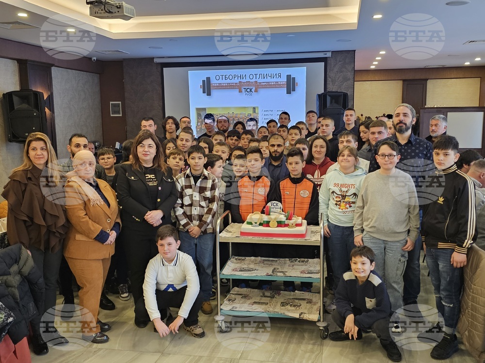 Русе - щангисти - награди