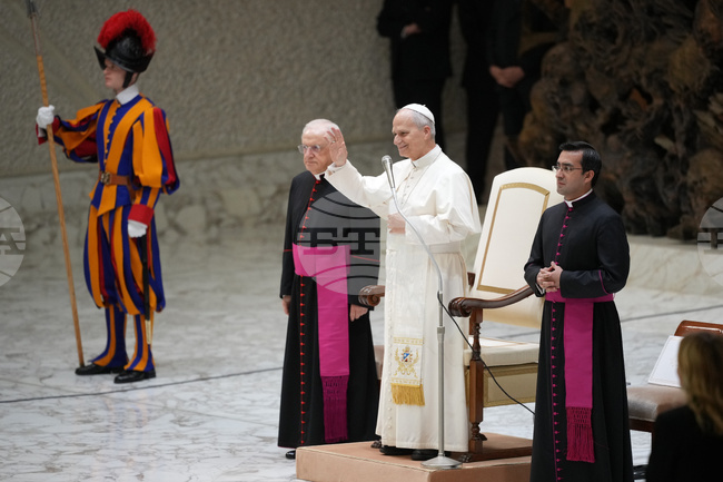 Папа Лъв Четиринадесети прие днес венецуелската опозиционна лидерка Мачадо