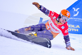 Switzerland Alpine Snowboard