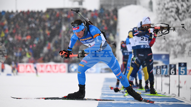 Томазо Джакомел спечели преследването от Световната купа по биатлон в Оберхоф, Константин Василев завърши на 30-а позиция, а Благой Тодев е 31-и