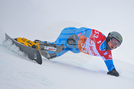 Switzerland Alpine Snowboard