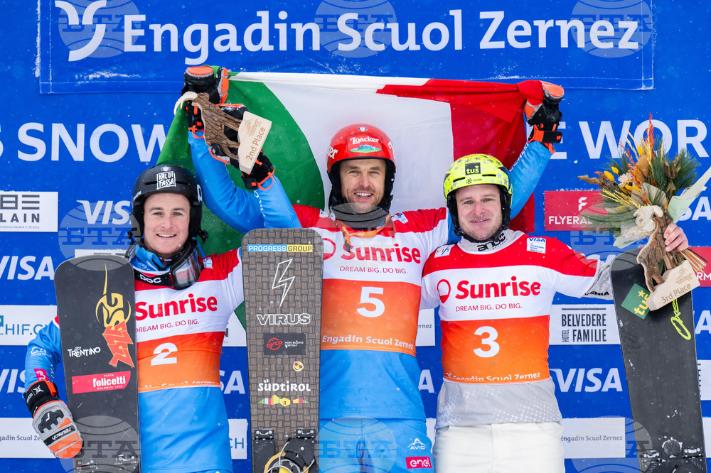 Switzerland Alpine Snowboard