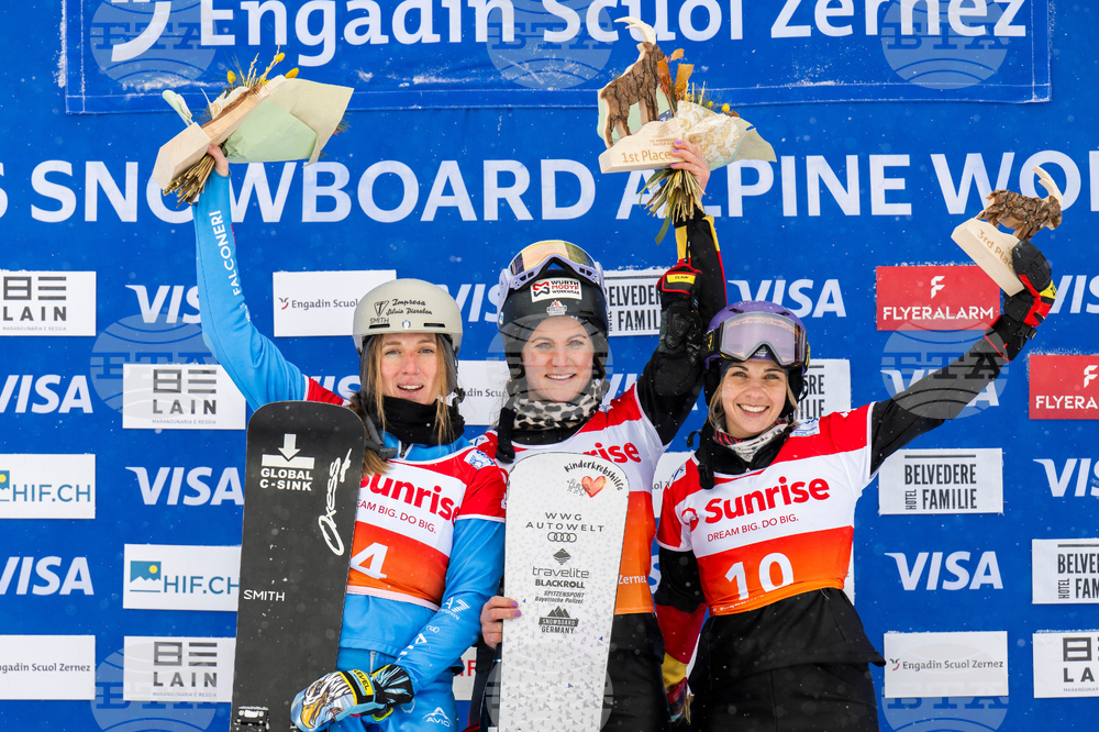 Switzerland Alpine Snowboard