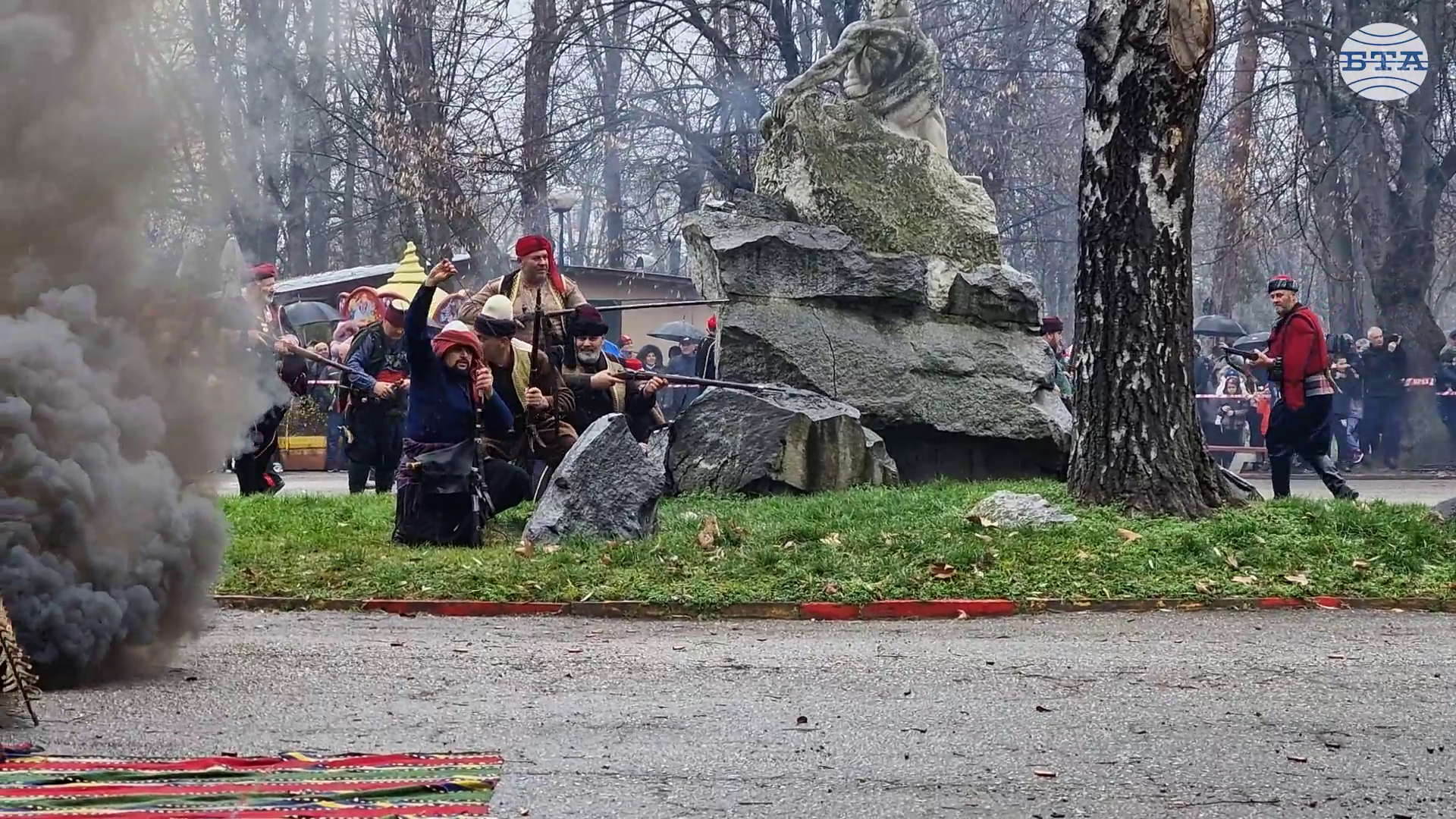 Над 160 членове на Национално дружество „Традиция“ се включиха във възстановката по случай 148 години от освобождението на Пазарджик