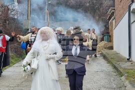 Бобошево - кукери - шествие