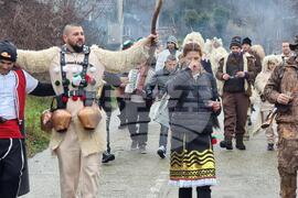 Бобошево - кукери - шествие