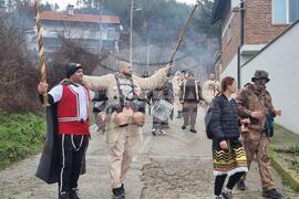 Бобошево - кукери - шествие
