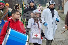 Бобошево - кукери - шествие