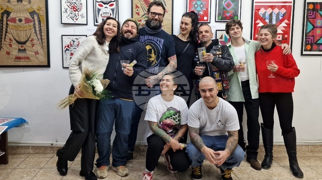 Осем татуисти от Монтана показаха своето творчество в обща изложба 