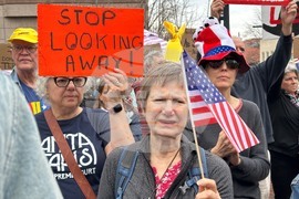 Immigration Enforcement Protest