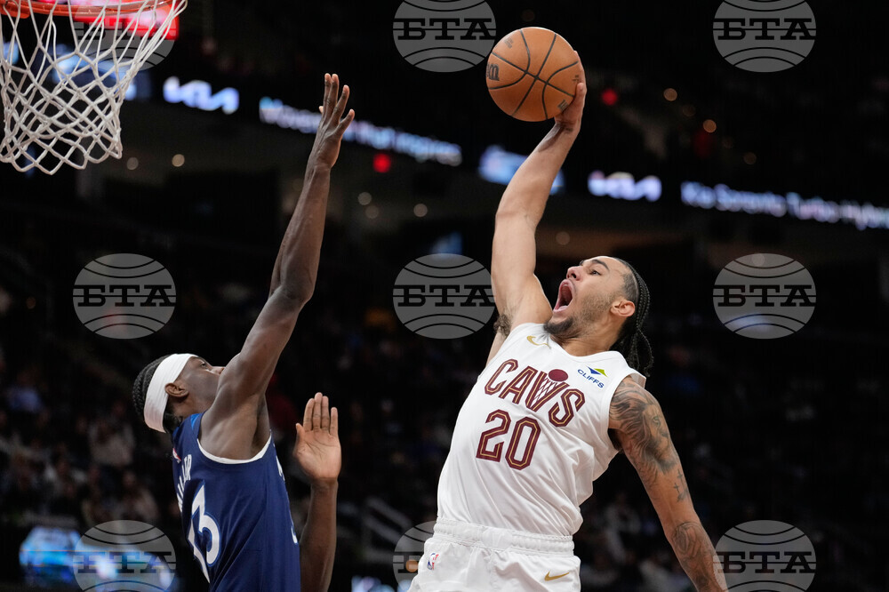 Timberwolves Cavaliers Basketball