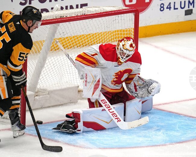 Flames Penguins Hockey