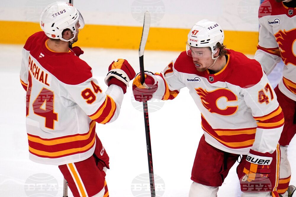 Flames Penguins Hockey