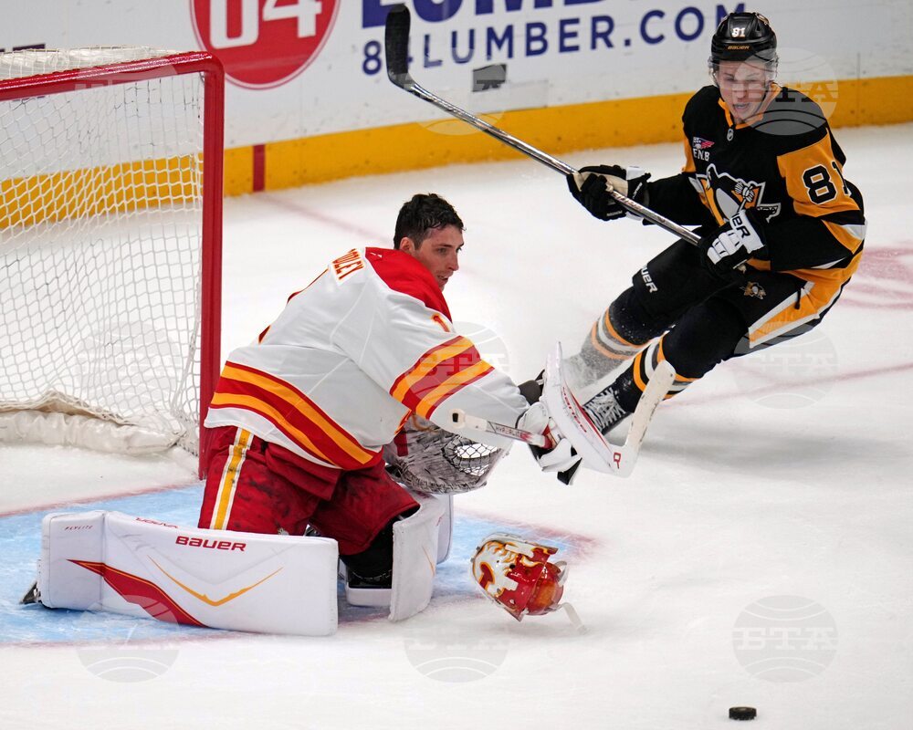 Flames Penguins Hockey