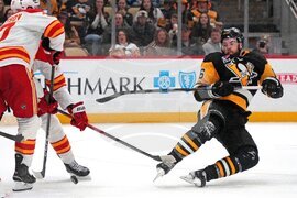 Flames Penguins Hockey