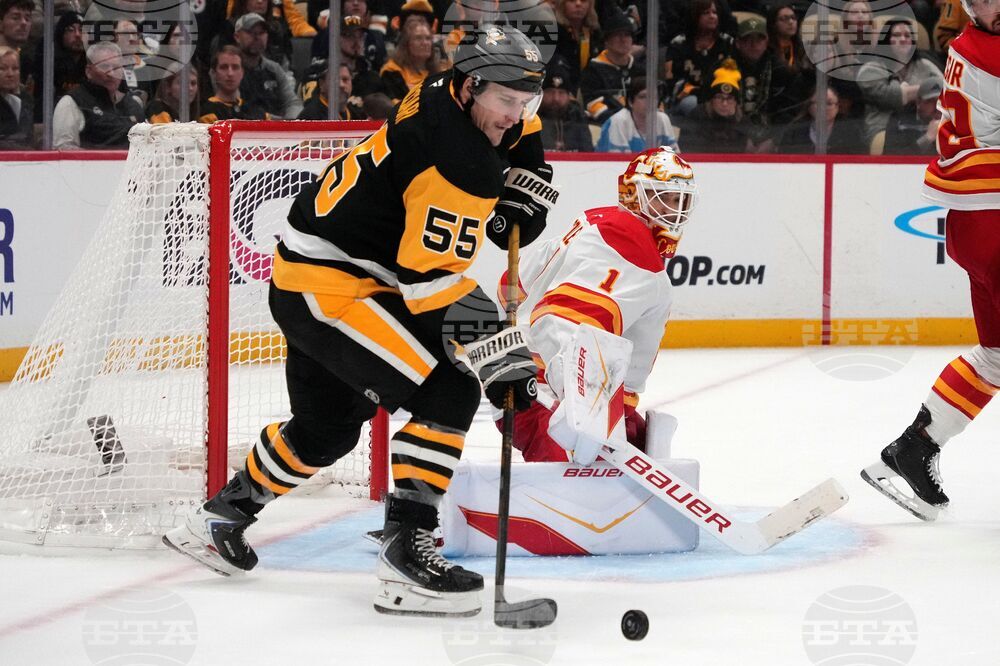 Flames Penguins Hockey