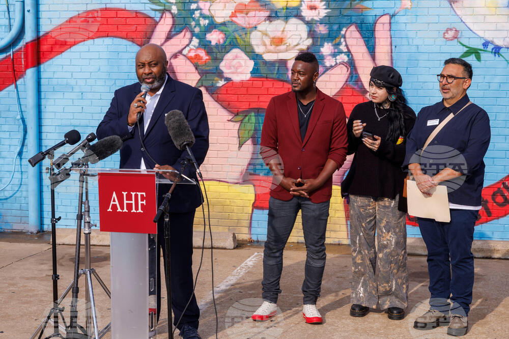 AHF Cedar Springs Dallas Mural Unveiling