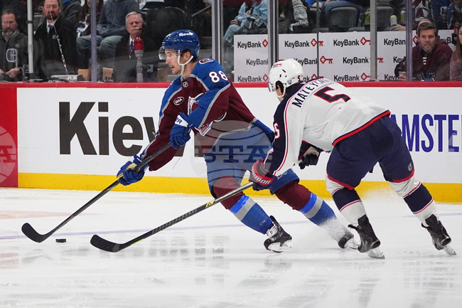 Blue Jackets Avalanche Hockey