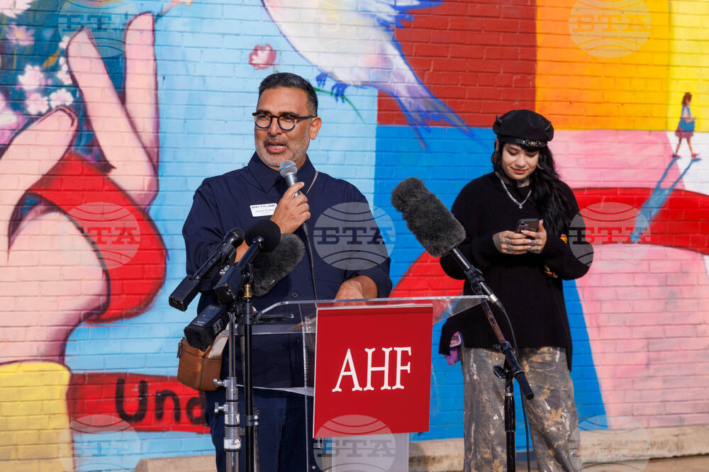 AHF Cedar Springs Dallas Mural Unveiling