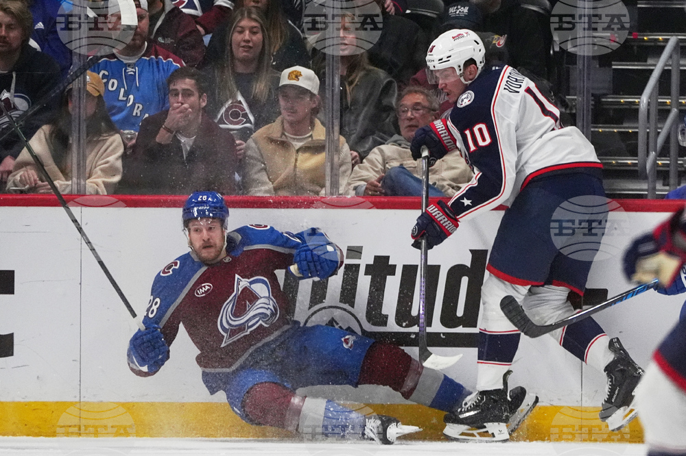 Blue Jackets Avalanche Hockey