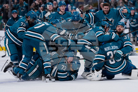 APTOPIX Stars Sharks Hockey