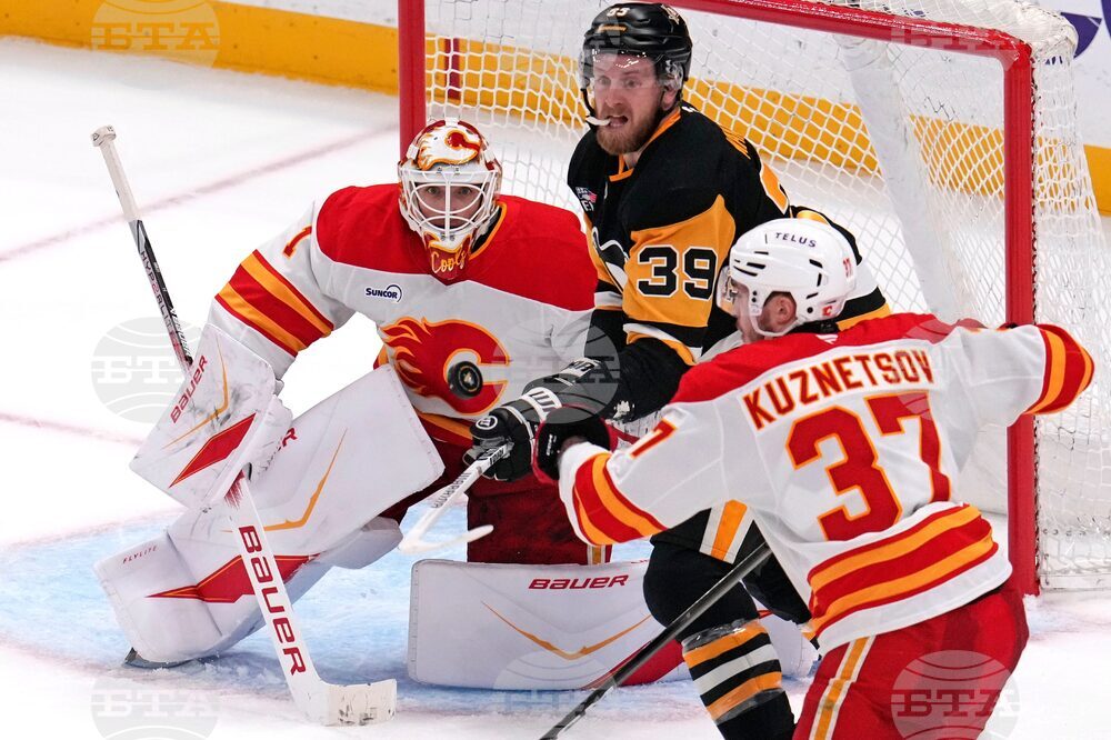 Flames Penguins Hockey