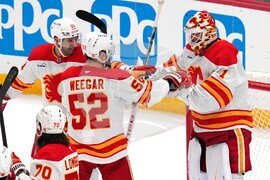 Flames Penguins Hockey