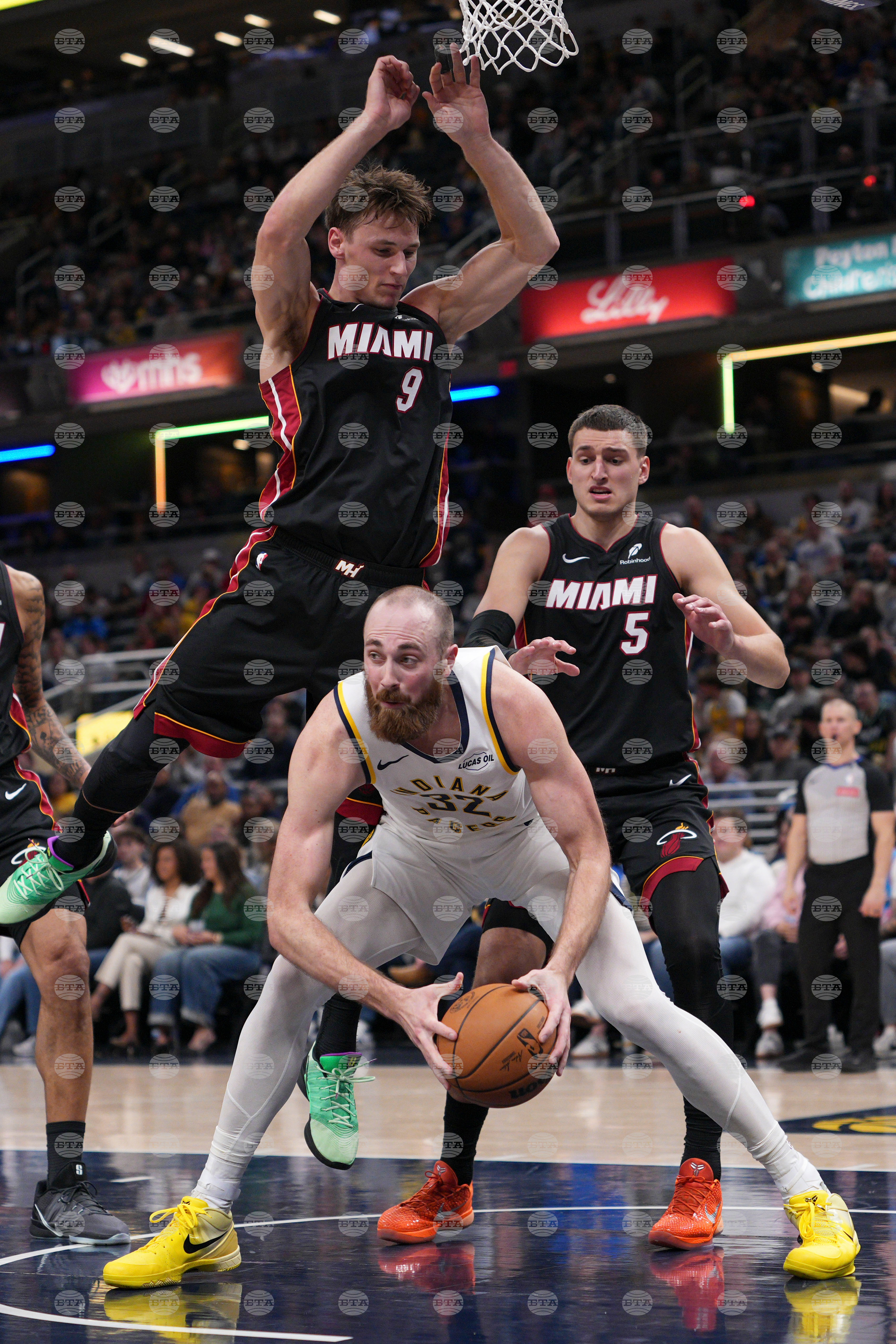 Heat Pacers Basketball