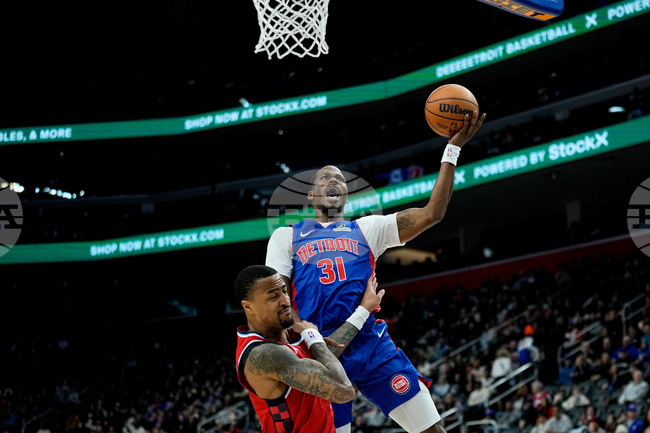 Clippers Pistons Basketball